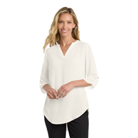 Port Authority Womens 3-4-Sleeve Tunic Blouse