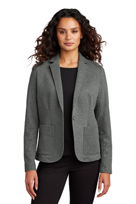 Mercer+Mettle Womens Relaxed Knit Blazer